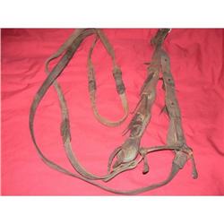 Cowboy Bridle with  Reins and Bit; Vintage #1323072