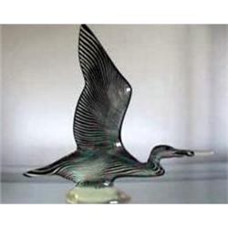 Acrylic Bird art form signed "Pal" #1323089