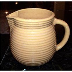 Western Stoneware Ribbed Pitcher #1323232