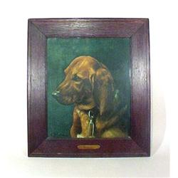 Antique Dog Print Pope Sorcerer #1323341