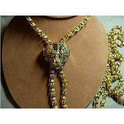 Exquisite Victorian Gold Long Chain with #1323426