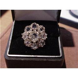 Lady's Victorian RoseCut Diamond & Gold Ring #1323560