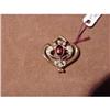 Image 1 : Circa 1910 14kt Yellow Gold Garnet and Pearl #1323569