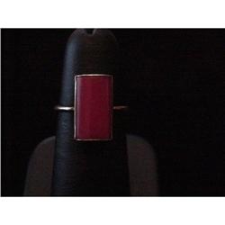 Art Deco Coral and Yellow Gold Ring #1323572