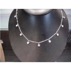 Platinum and Diamond Necklace with Certed GIA #1323579