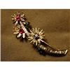 Image 1 : Stunning Circa 1950 Platinum and Yellow Gold #1323604