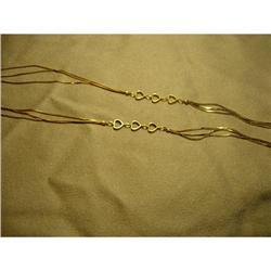 Pretty 14Kt Yellow Gold Circa 1970s Necklace #1323605