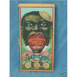 c.1900 Jolly Darkie Target Game Black Americana#1323713