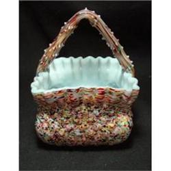 English Spatterware Basket #1323739