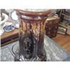 Image 1 : BEAUTIFUL VICTORIAN  MAJOLICA PLANT STAND #1352313