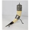 Image 1 : Norwegian Footed Drinking Horn Signed