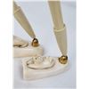 Image 5 : Lot of 2 Eskimo Inuit Walrus Ivory Pen Stands