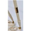 Image 6 : Lot of 2 Eskimo Inuit Walrus Ivory Pen Stands