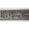 Image 2 : Montana Flathead Indian Lands Hunting Fishing Sign