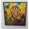 Image 1 : Impressionist Oil Painting of Lion Cassandra