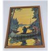 Image 1 : Henry Herman Hintermeister Moose Hunt Print
