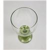 Image 2 : Fire & Light Recycled Glass Olive Wine Goblet