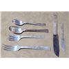 Image 2 : Allan Adler Hand Hammered Sterling Silver Flatware