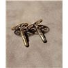 Image 2 : 14k Yellow Gold Religious Cufflinks Jerusalem