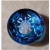 Image 2 : Faceted Reverse Cut Paperweight Ships Wheel