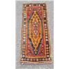 Image 1 : Afghan Baluch Persian Diamond Rug 19" by 45"