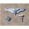 Image 1 : WW2 Sterling Silver Flight Surgeon Pilot Wings