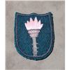 Image 1 : WW1 Bullion Flaming Torch Army Patch