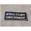 Image 1 : WW2 Theater Made US Army Correspondent Patch