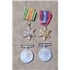 Image 1 : Lot of 4 WW2 Canadian Military Medals