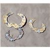 Image 2 : Lot of Indian Wars US Army Hat Wreath Badges