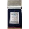 Image 2 : Sterling Silver Plaque Argentina Embassy US Pilot