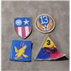 Image 1 : Lot of 4 WW2 Patches