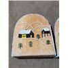 Image 2 : Beaded Native American Indian Leather Bookends