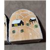 Image 3 : Beaded Native American Indian Leather Bookends