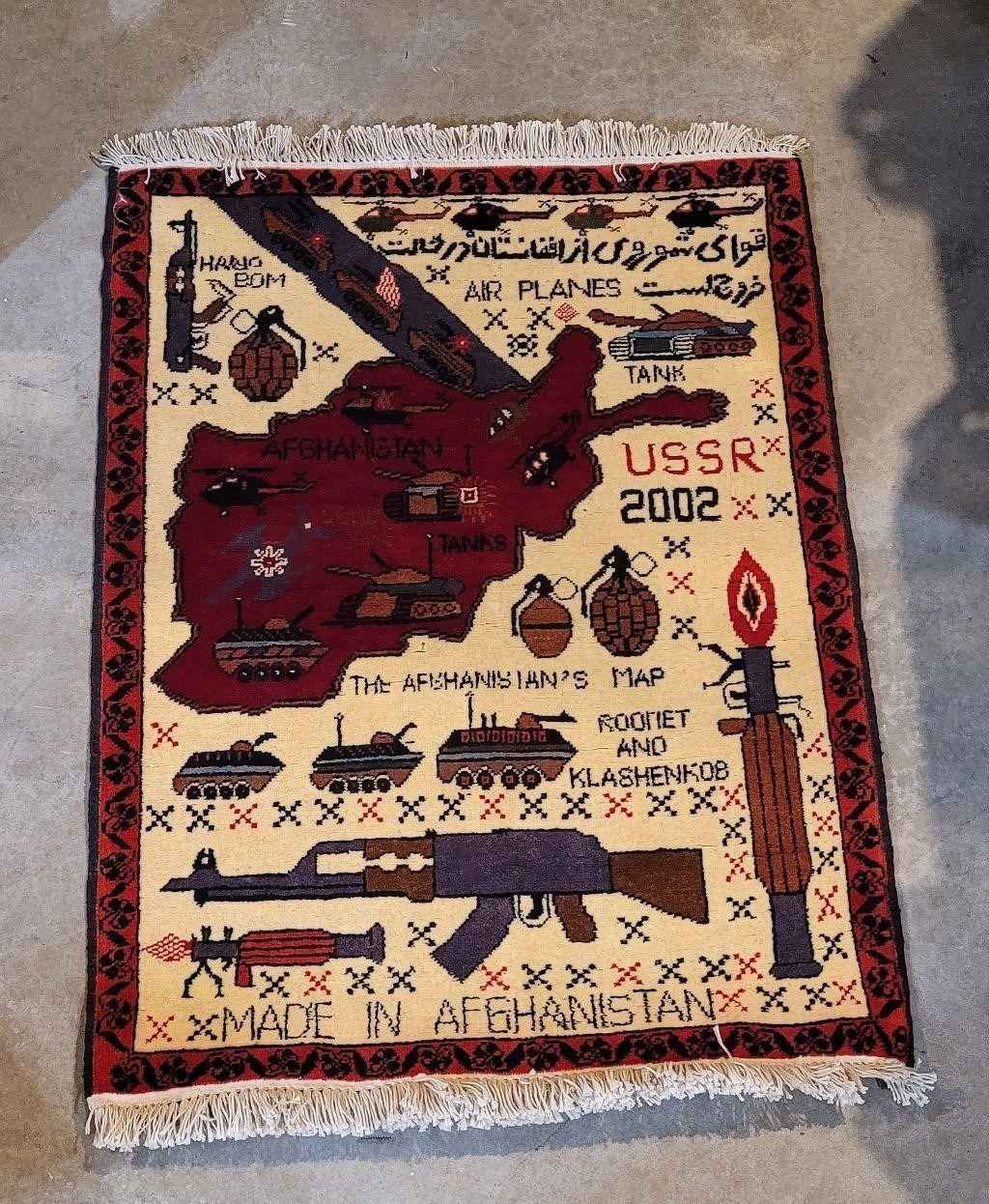 Operations Rugs Operation Enduring Freedom Afghanistan War Rug