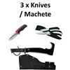 Image 1 : 3 x Knives/Machete