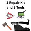 Image 1 : 1 x Repair Kit & 3 x Tools