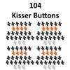Image 1 : 104 x Kisser Buttons