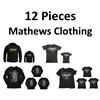 Image 1 : 12 x Mathews Clothing