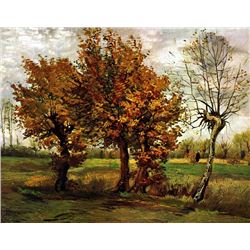 Van Gogh - Autumn Landscape With Four Trees