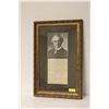 Image 5 : 1848 SIR JOHN A MACDONALD SIGNED LETTER FRAMED