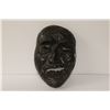 Image 1 : MARY BORGSTROM BLACK CLAY FACE POTTERY SCULPTURE