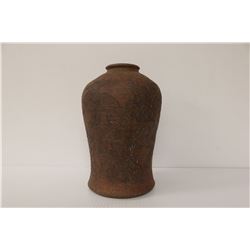 FLORAL PATTERN CERAMIC POT FROM MARYS ESTATE