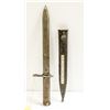 Image 2 : WW1 GERMAN ERSATZ BAYONET WITH SCABBARD