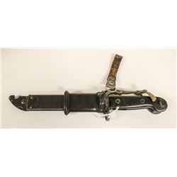 KOREAN WAR ERA SAW BACK BAYONET KNIFE