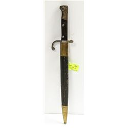 WW1 GERMAN ALEX COPPEL BAYONET WITH SHEATH