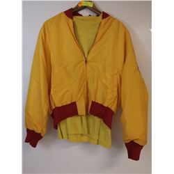 1950S CANADIAN MOTORCYCLE RACE JACKET WITH RARE