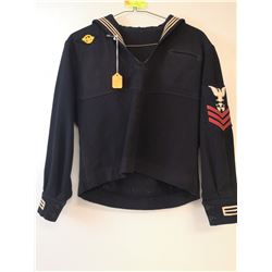 WW2 US NAVY SUBMARINE MACHINIST MATE UNIFORM
