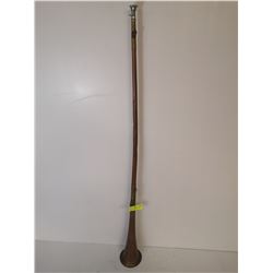 ANTIQUE ENGLISH COPPER FOX HUNT HORN. ESTATE.