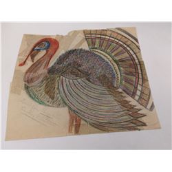 MARY BORGSTROM ORIGINAL DRAWING